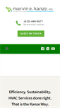 Mobile Screenshot of marvinekanze.com
